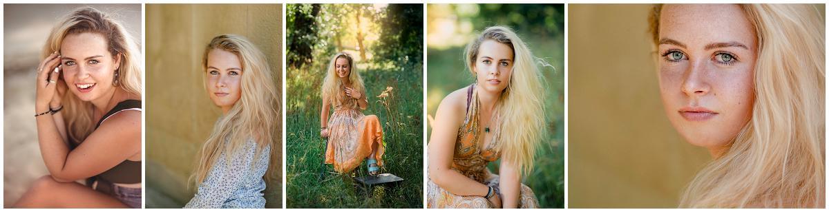 blonde girl with lots of hair