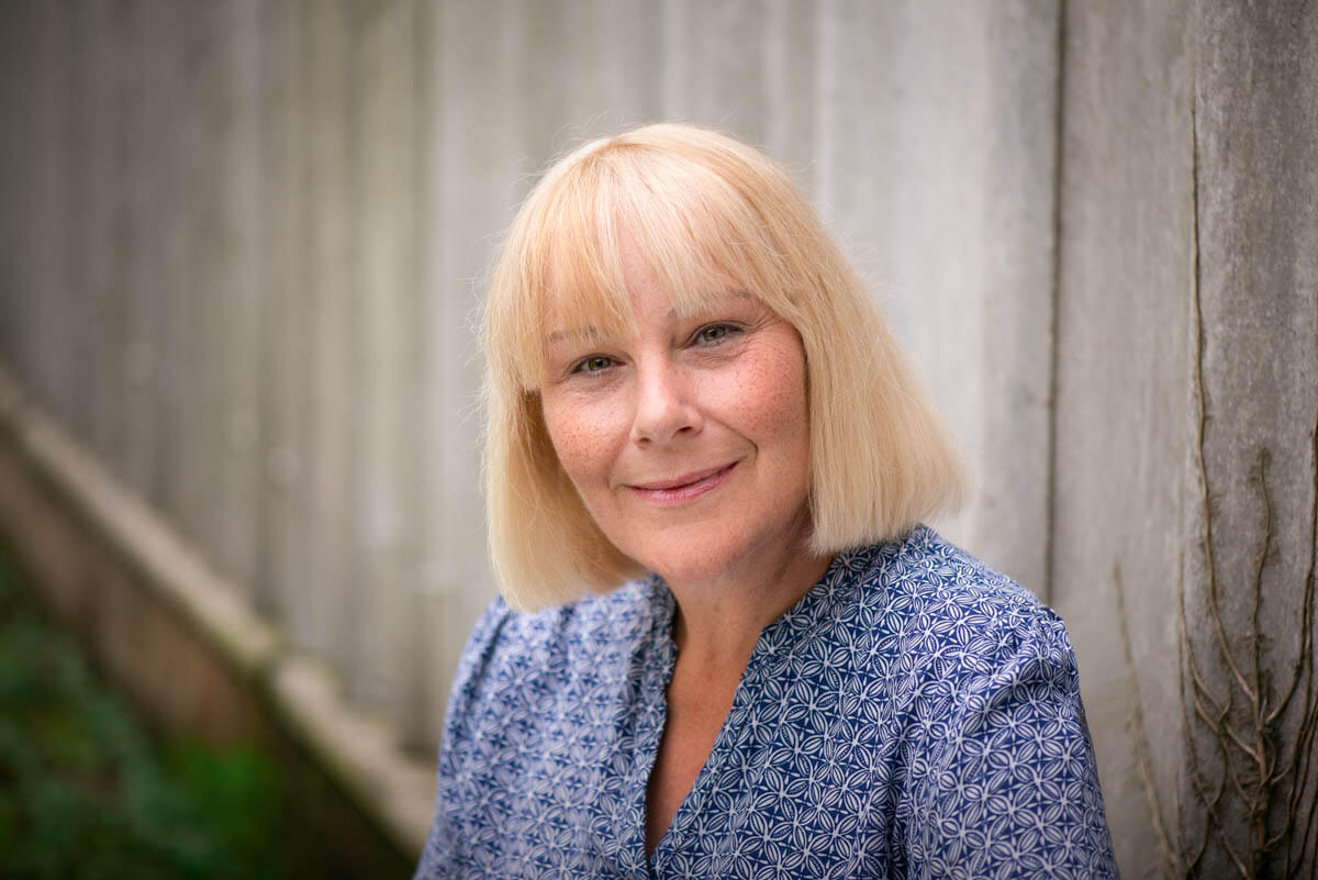 older woman business headshot